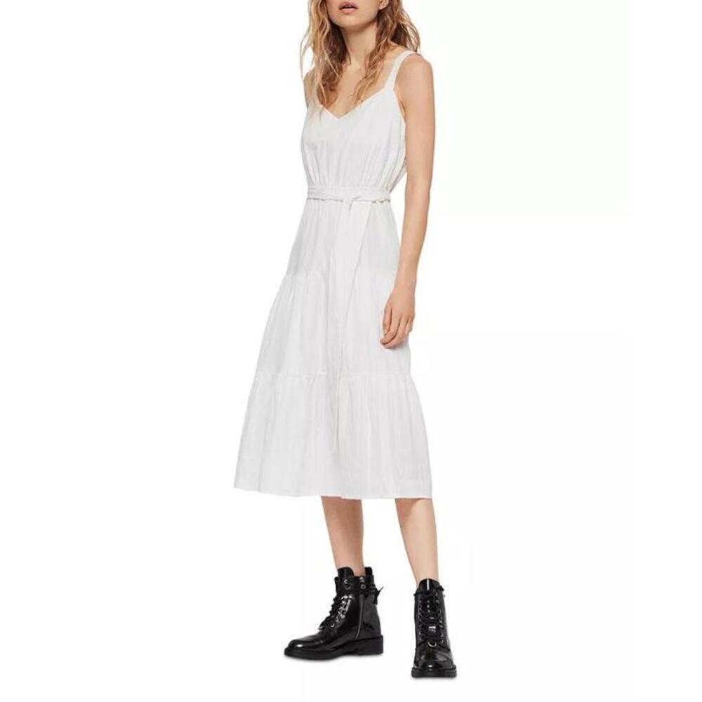 ALLSAINTS Simone Adi Midi Dress (M)